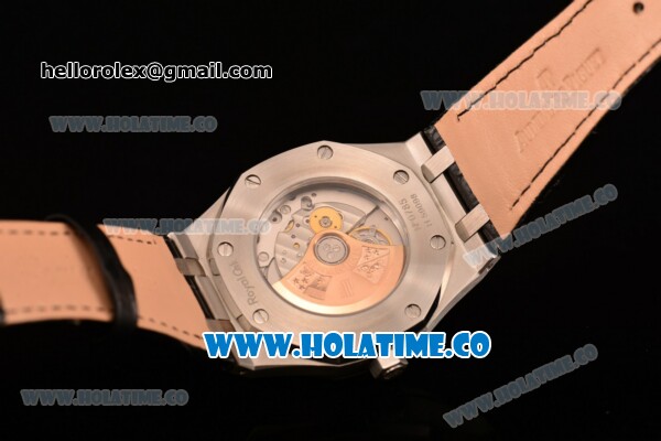 Audemars Piguet Royal Oak 39MM Miyota 9015 Automatic Steel Case with Blue Dial and Stick Markers (BP) - Click Image to Close
